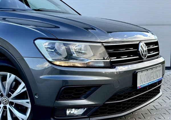 Volkswagen Tiguan cena 92999 przebieg: 159965, rok produkcji 2018 z Lędziny małe 781